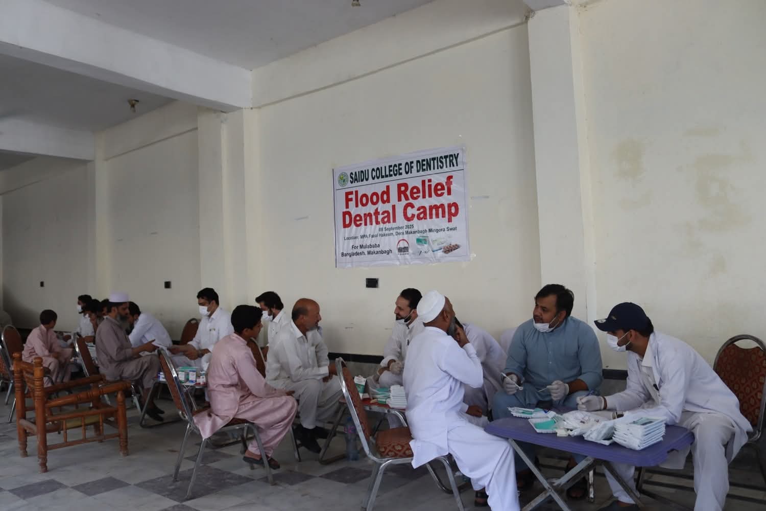 Flood Relief Dental Camp